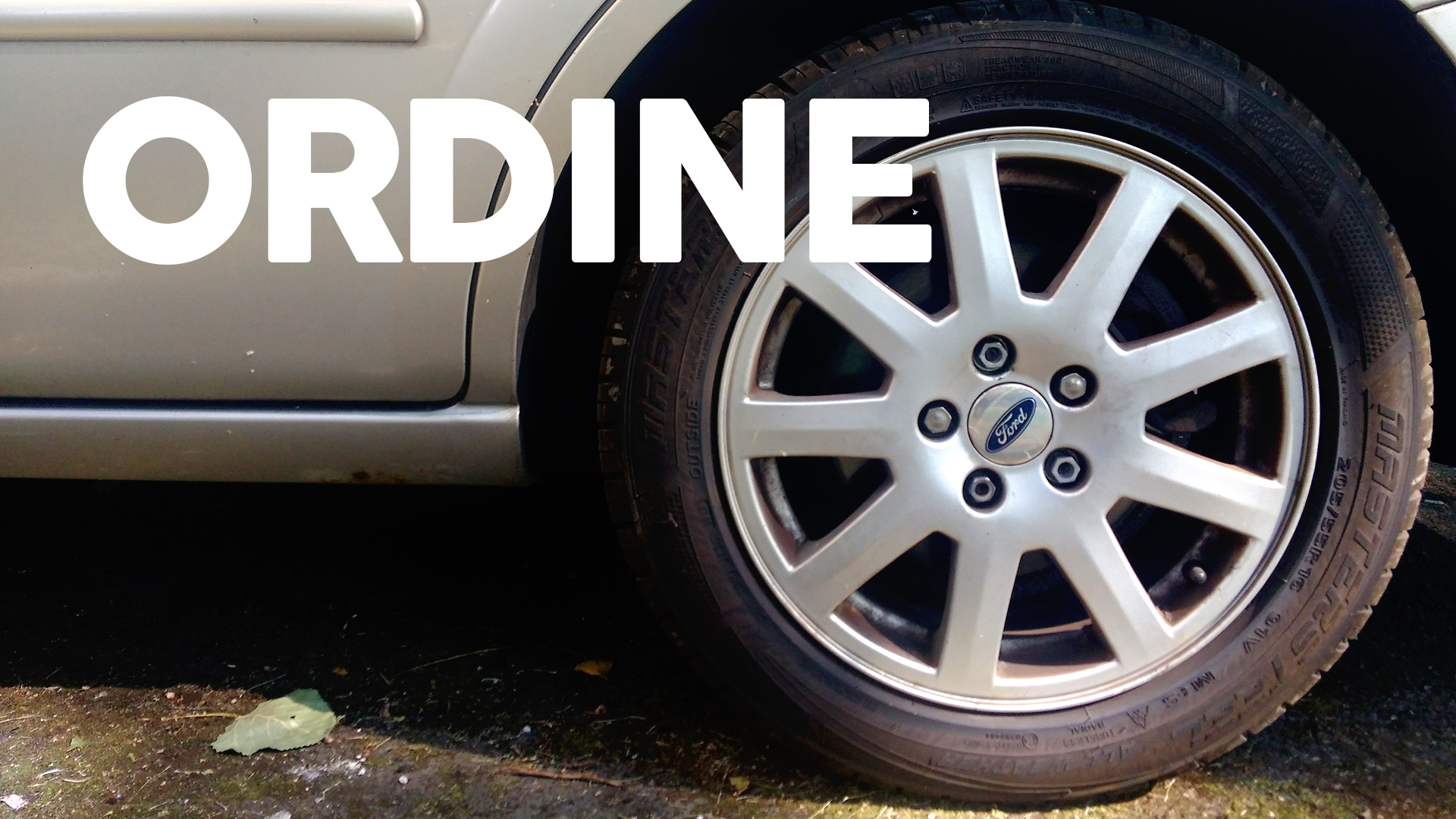 How order will get you there.